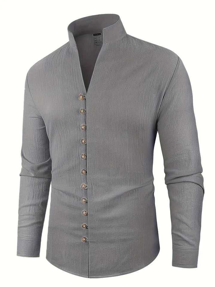 Cazel | Chemise légère en coton à manches longues