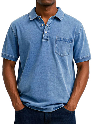 Cazel  | Chemise Polo Vintage Décontractée pour Homme