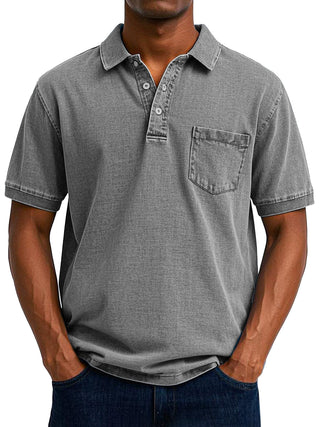 Cazel  | Chemise Polo Vintage Décontractée pour Homme