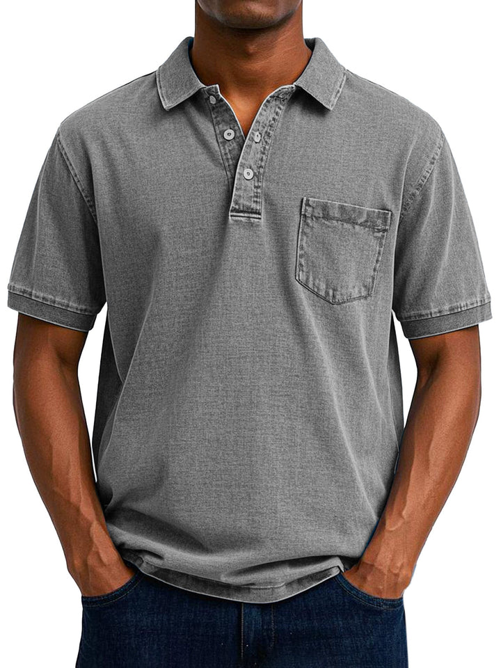 Cazel  | Chemise Polo Vintage Décontractée pour Homme