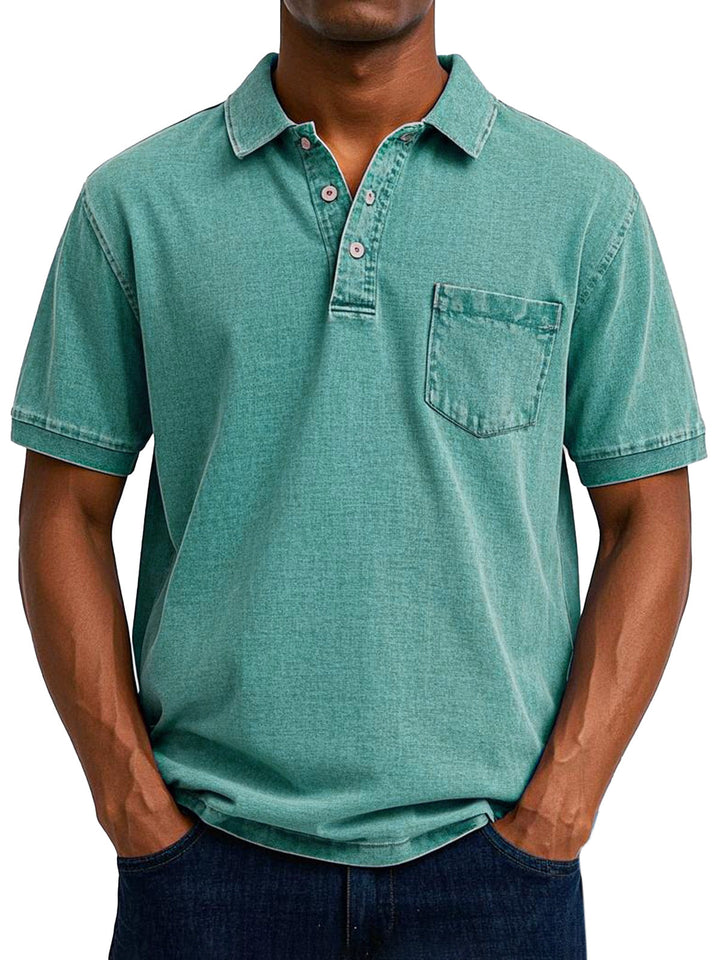 Cazel  | Chemise Polo Vintage Décontractée pour Homme