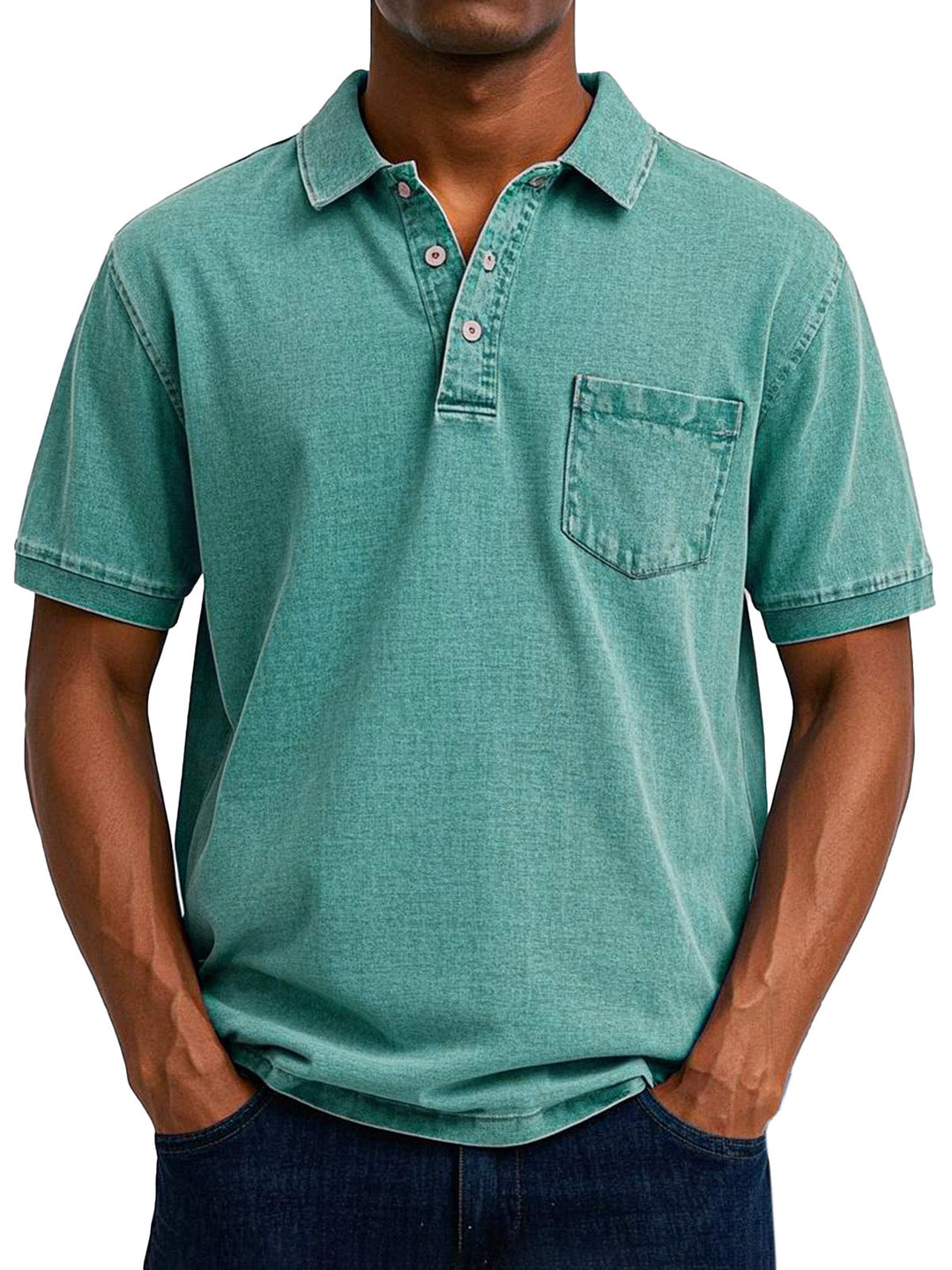 Cazel  | Chemise Polo Vintage Décontractée pour Homme