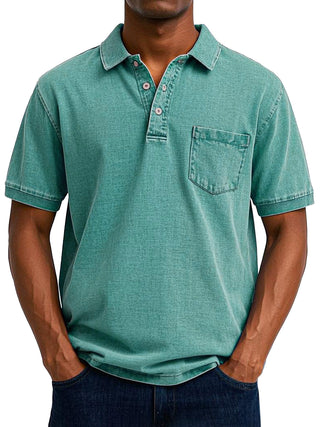 Cazel  | Chemise Polo Vintage Décontractée pour Homme