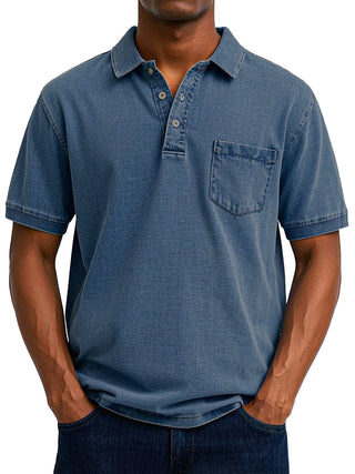 Cazel  | Chemise Polo Vintage Décontractée pour Homme
