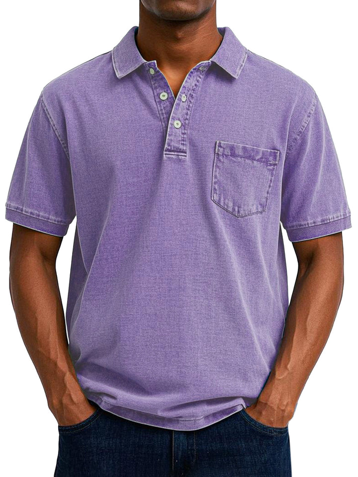 Cazel  | Chemise Polo Vintage Décontractée pour Homme