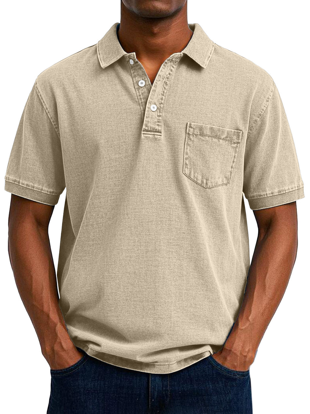 Cazel  | Chemise Polo Vintage Décontractée pour Homme