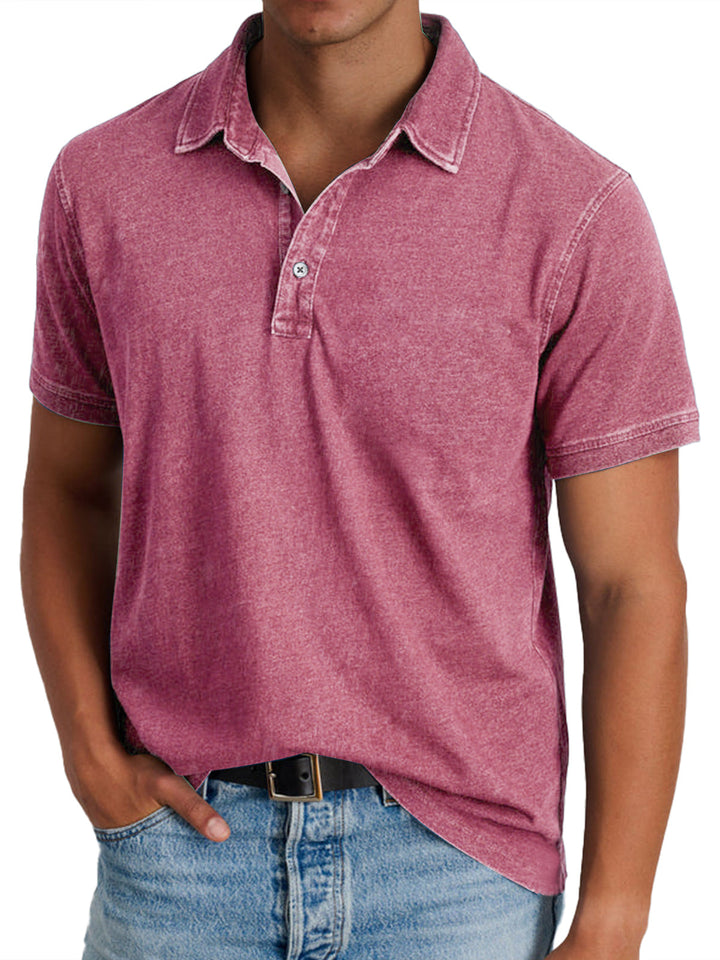 Cazel | Polo avec collier pour hommes