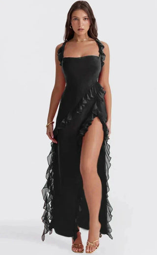 Cazel | Robe élégante avec jambes ouvertes