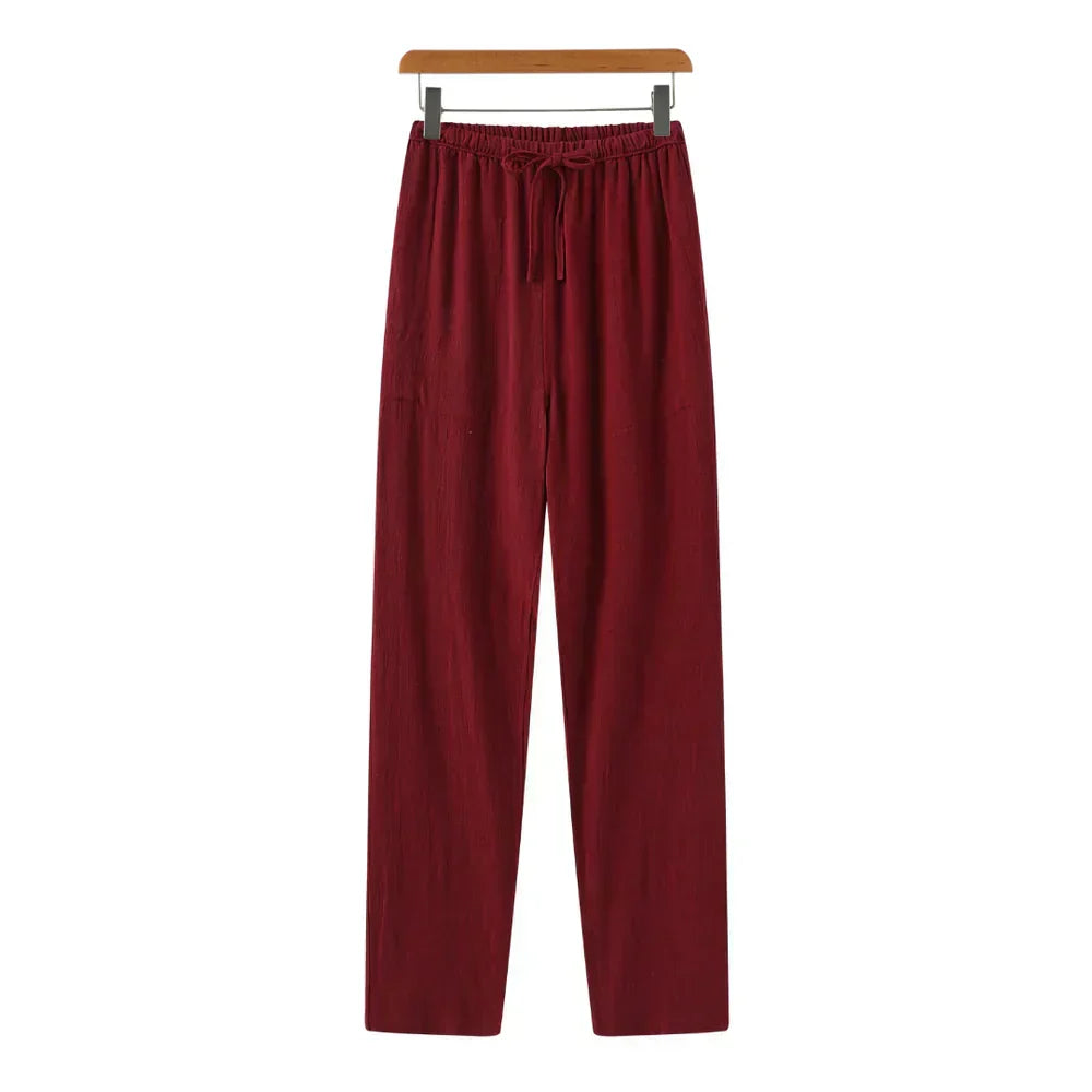 Cazel | Pantalon slim en lin