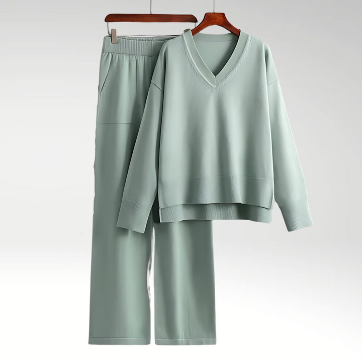 Cazel | Luxe Ensemble deux pièces col V