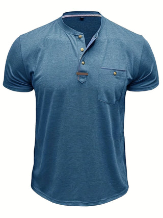 Cazel | T-shirt col rond élégant avec poche
