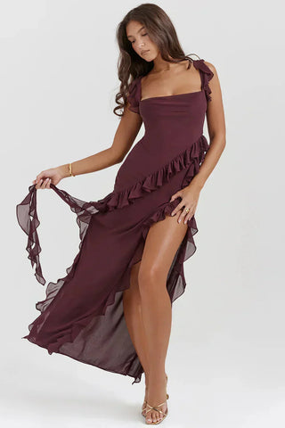 Cazel | Robe élégante avec jambes ouvertes
