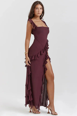 Cazel | Robe élégante avec jambes ouvertes