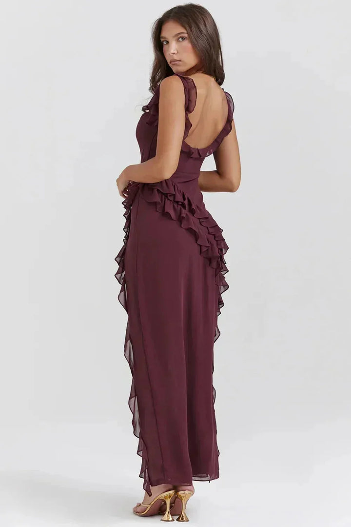 Cazel | Robe élégante avec jambes ouvertes