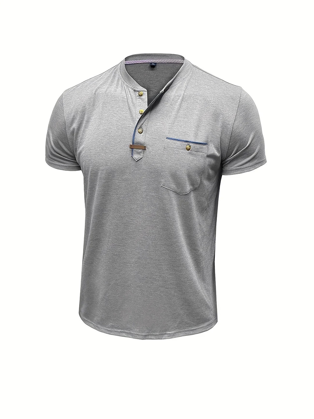 Cazel | T-shirt col rond élégant avec poche