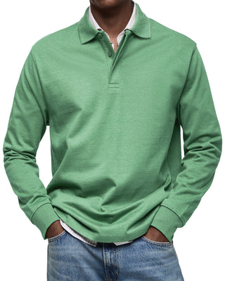 Cazel | Chemise Poloshirt Casual à Manches Longues