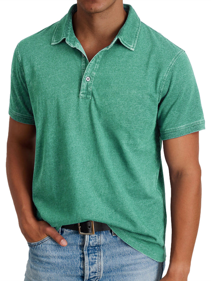 Cazel | Polo avec collier pour hommes