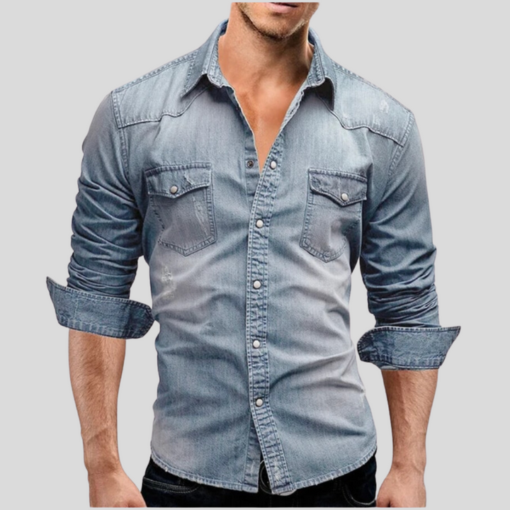 Cazel | Chemise en denim au style moderne