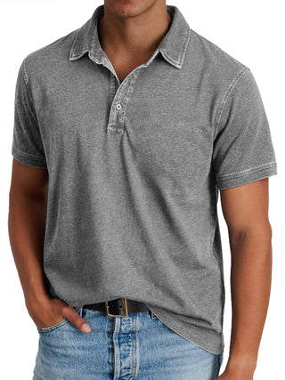 Cazel | Polo avec collier pour hommes