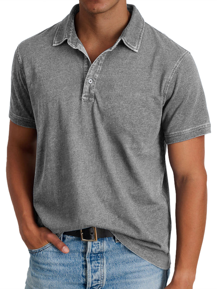 Cazel | Polo avec collier pour hommes