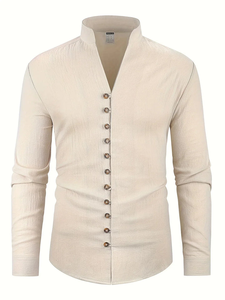 Cazel | Chemise légère en coton à manches longues