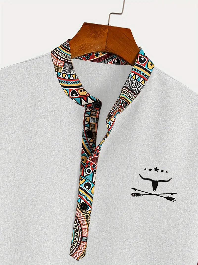 Cazel | Chemise élégante à manches courtes