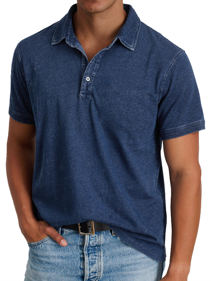Cazel | Polo avec collier pour hommes