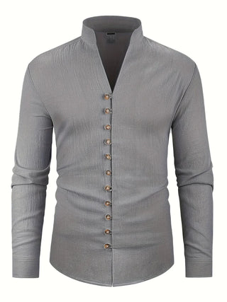 Cazel | Chemise légère en coton à manches longues