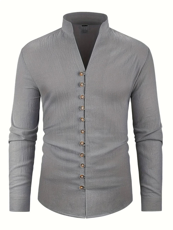 Cazel | Chemise légère en coton à manches longues