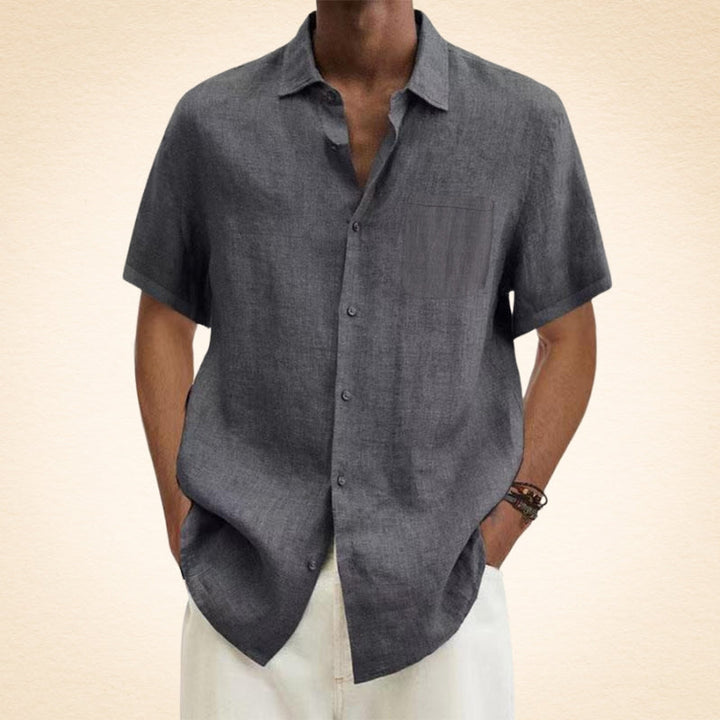 Cazel | Chemise élégante en lin