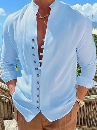 Cazel | Chemise légère en coton à manches longues