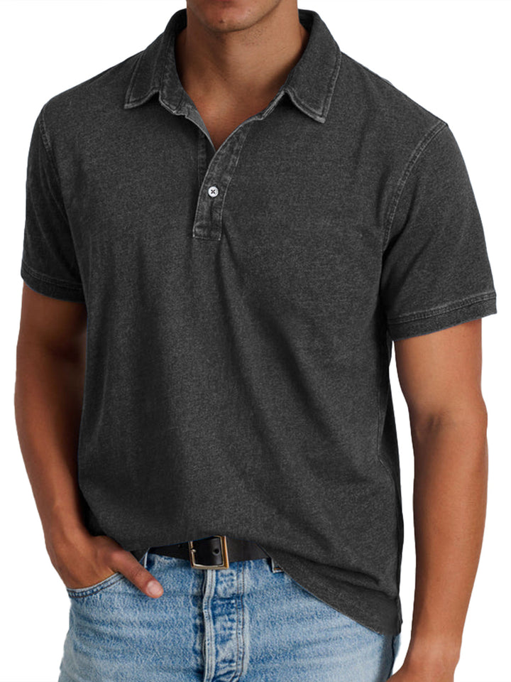 Cazel | Polo avec collier pour hommes