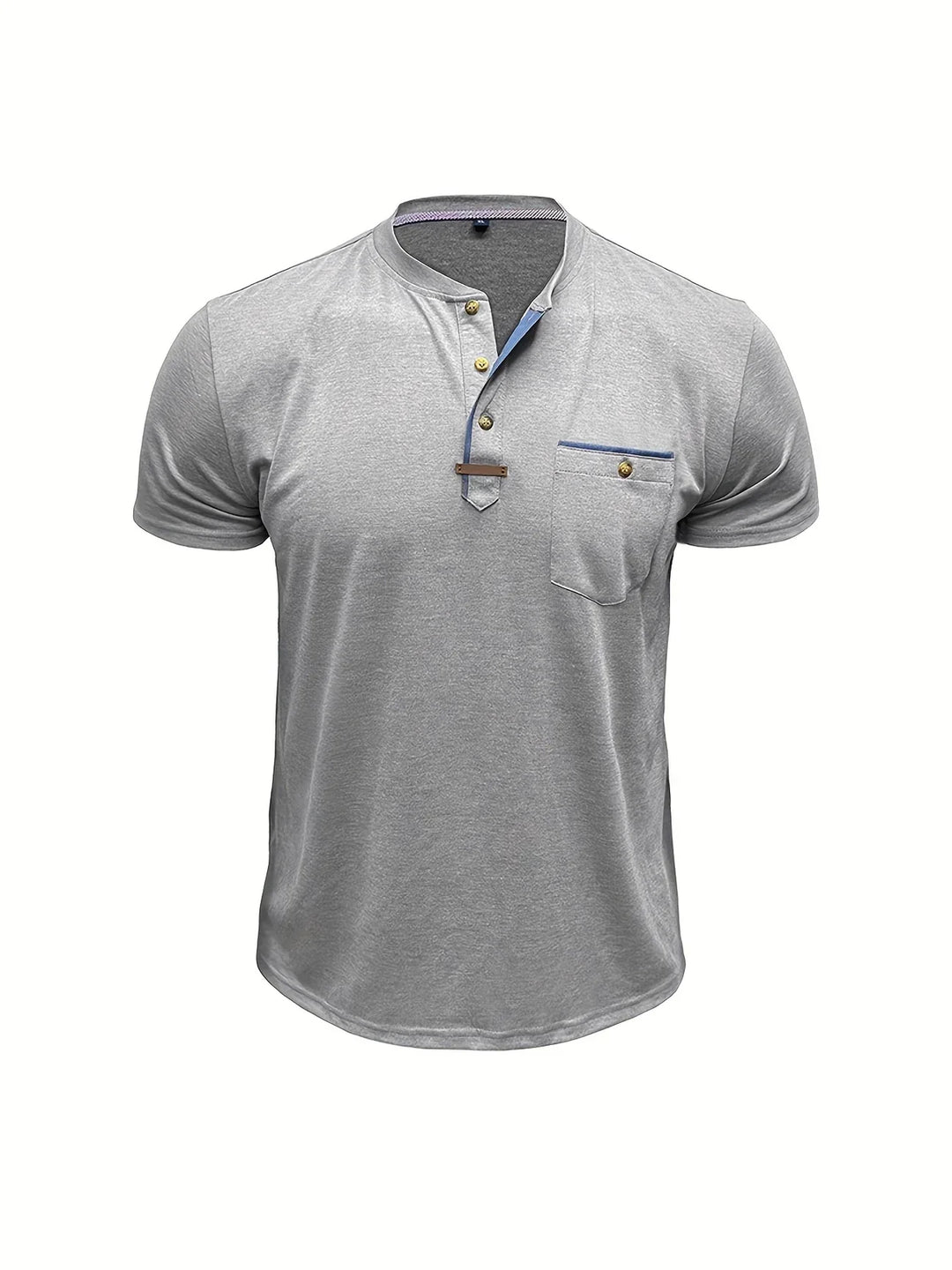 Cazel | T-shirt col rond élégant avec poche