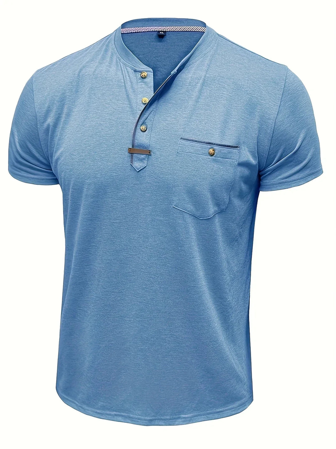 Cazel | T-shirt col rond élégant avec poche