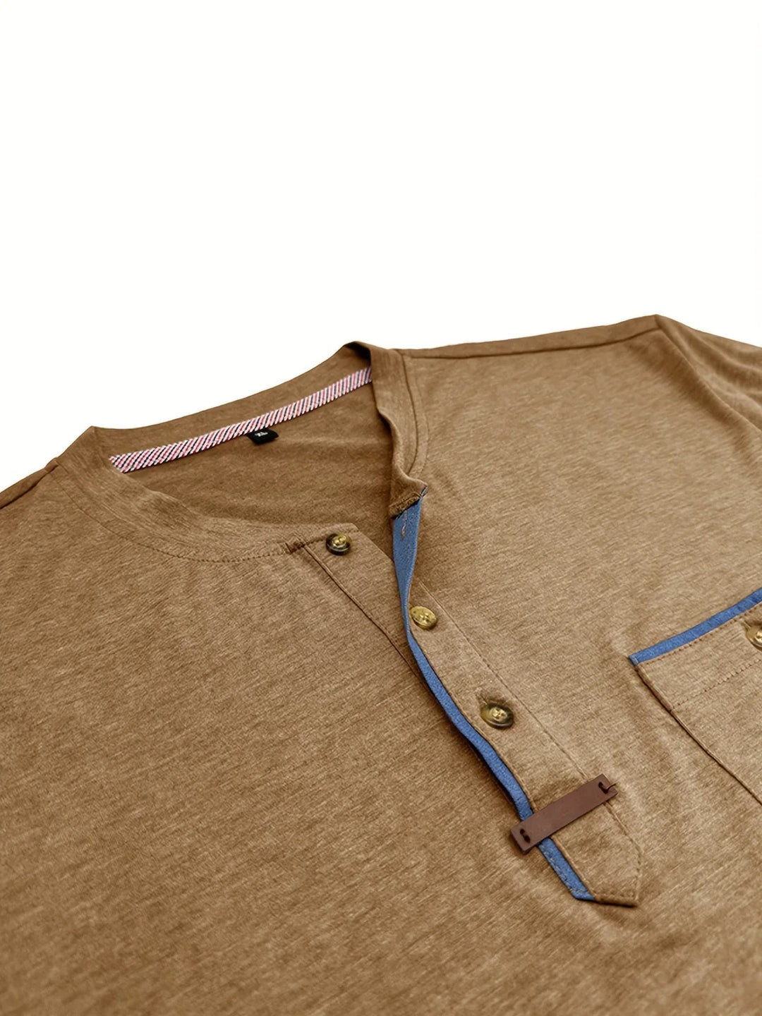 Cazel | T-shirt col rond élégant avec poche