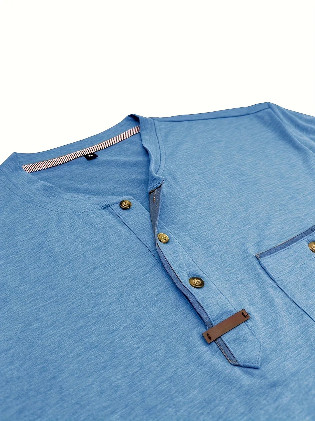 Cazel | T-shirt col rond élégant avec poche