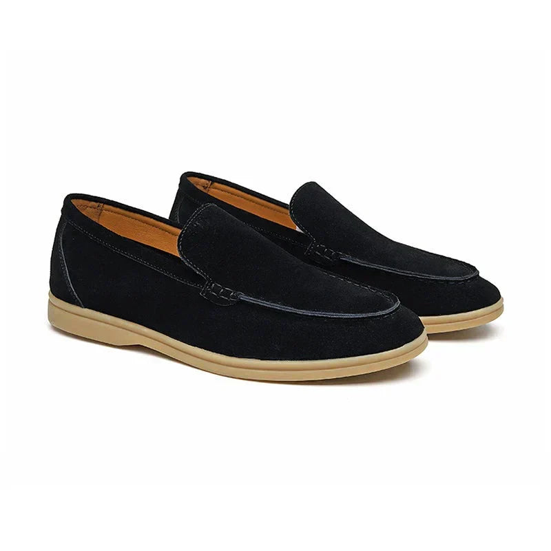 Cazel | Mocassins en daim de qualité supérieure