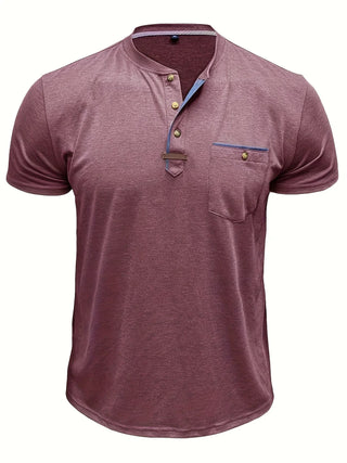Cazel | T-shirt col rond élégant avec poche