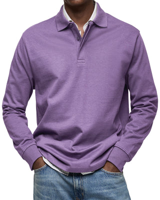 Cazel | Chemise Poloshirt Casual à Manches Longues