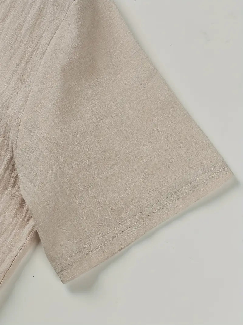 Cazel | Chemise élégante à manches courtes