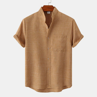 Cazel | Chemise en coton unie avec boutons