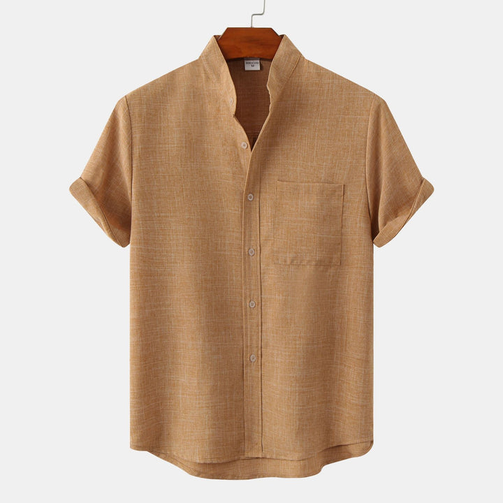 Cazel | Chemise en coton unie avec boutons