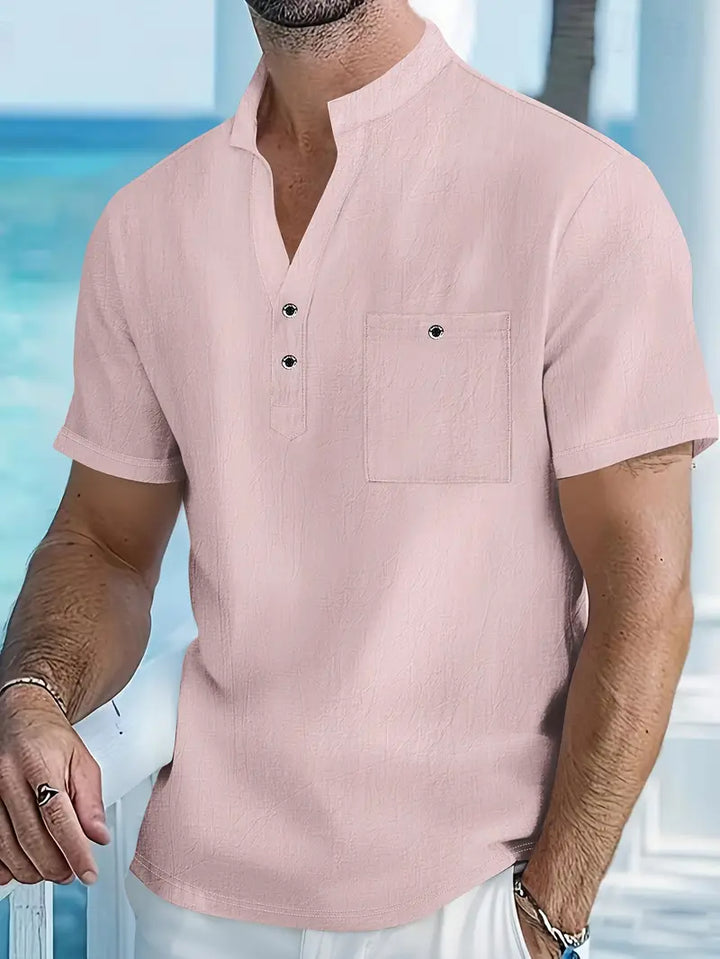Cazel | Chemise élégante à manches courtes