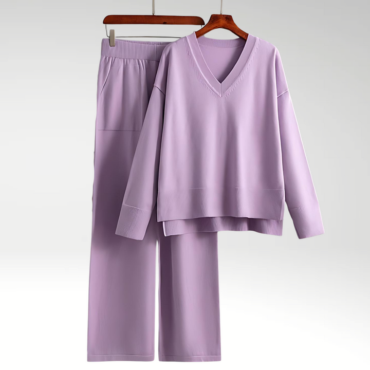 Cazel | Luxe Ensemble deux pièces col V
