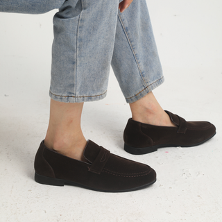 Cazel | Mocassins à brides en daim
