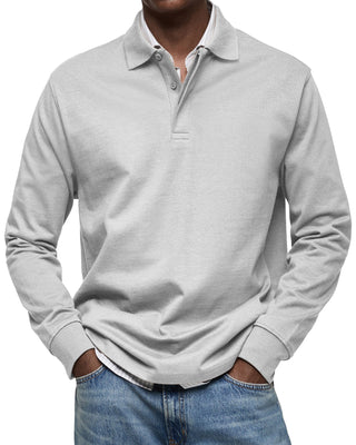 Cazel | Chemise Poloshirt Casual à Manches Longues