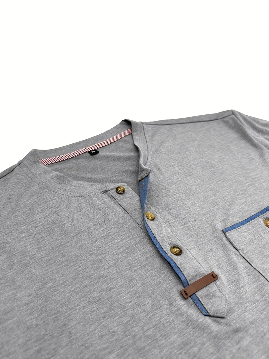 Cazel | T-shirt col rond élégant avec poche