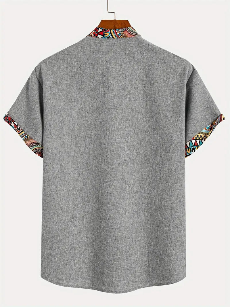 Cazel | Chemise élégante à manches courtes