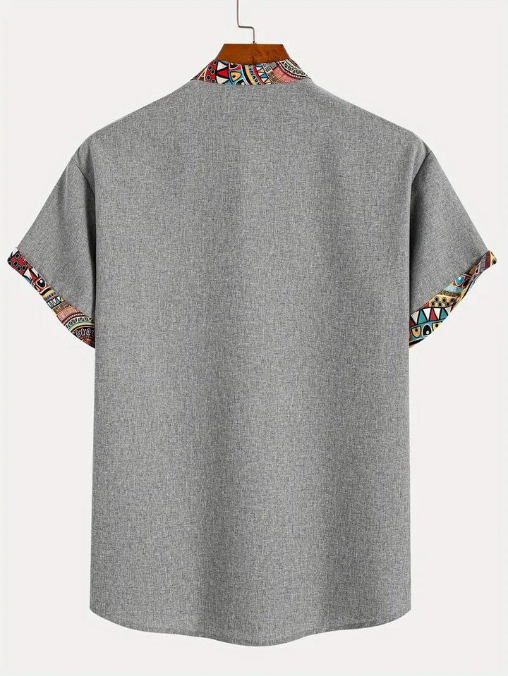 Cazel | Chemise élégante à manches courtes