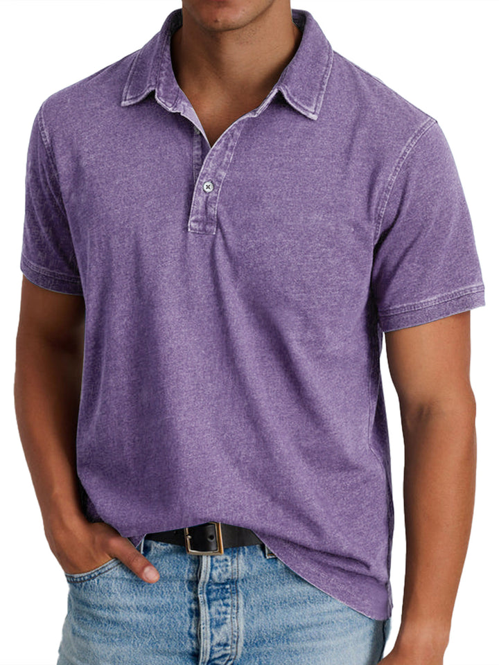 Cazel | Polo avec collier pour hommes